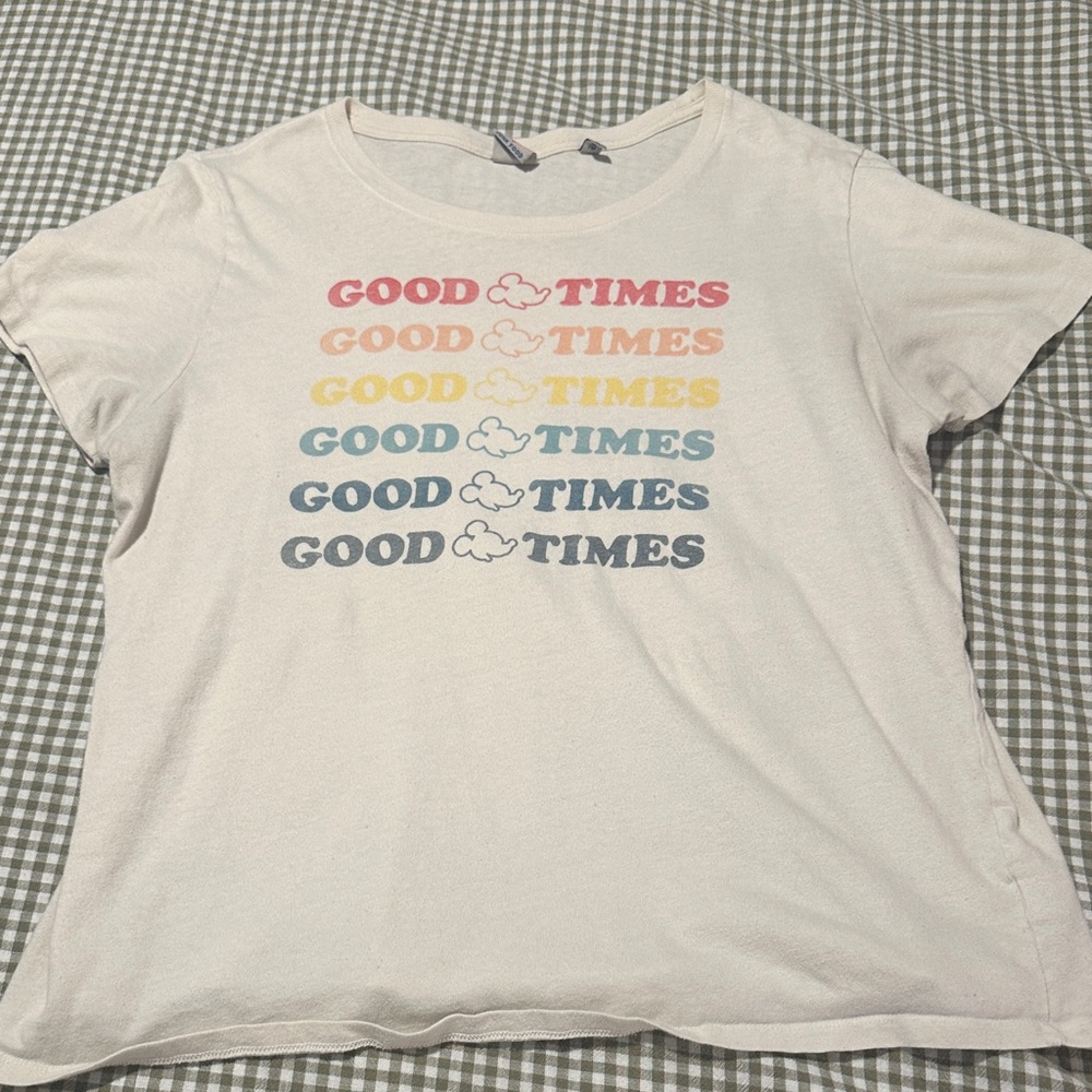 Rainbow Disney tee